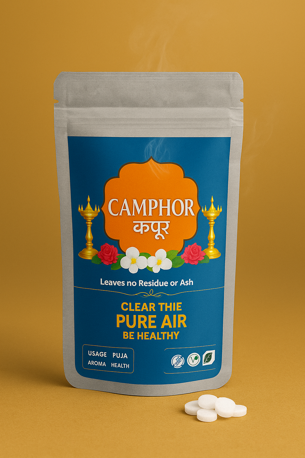 Samridhi Night Lamp Kapoor Dani With Camphor 250gm - Image 3