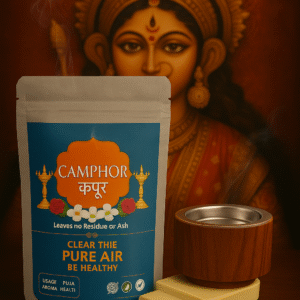 Samridhi Wooden Kapoor Dani With Camphor 250gm