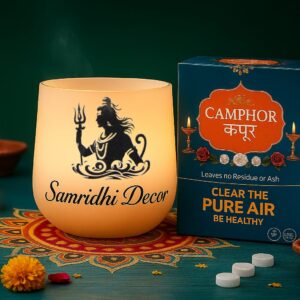 Samridhi Night Lamp Camphor Diffuser With Camphor 250gm