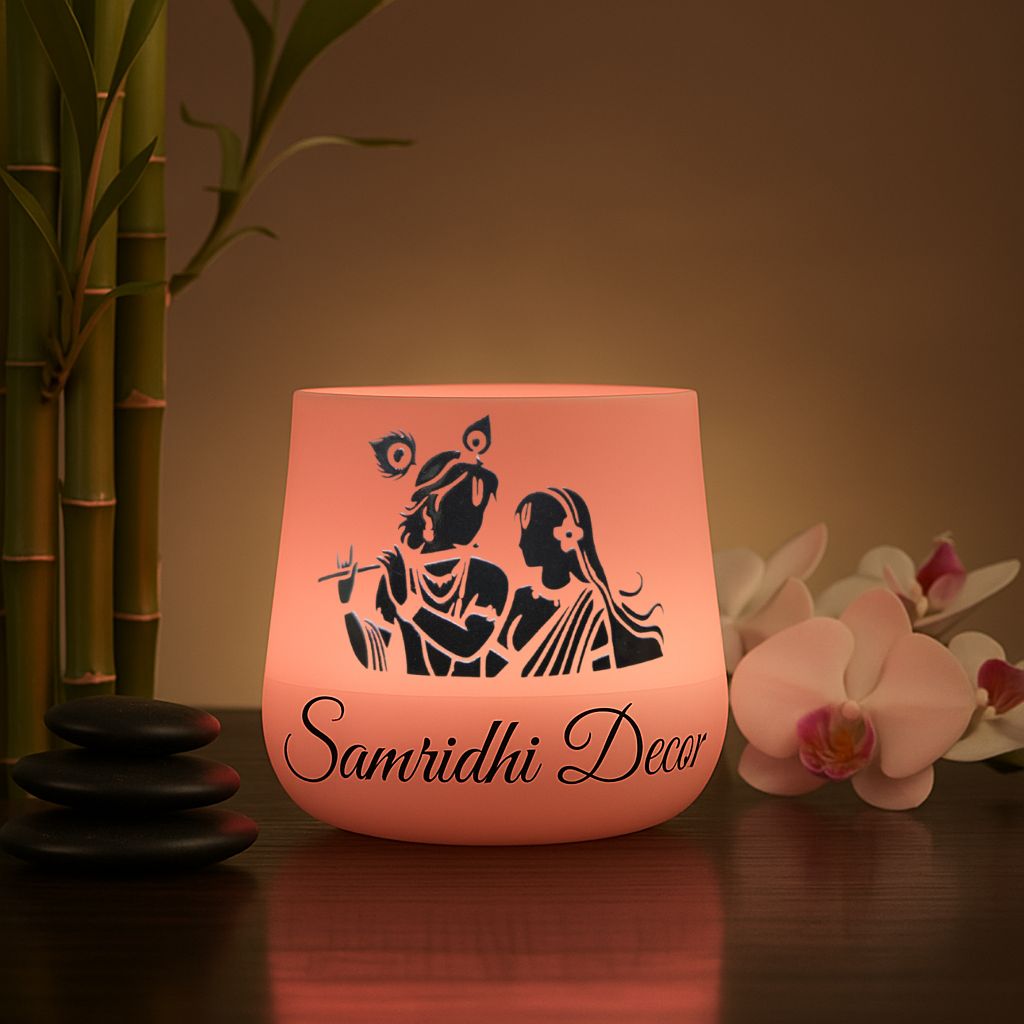 Samridhi Krishna And Radha Night Lamp Kapoor Dani - Image 2