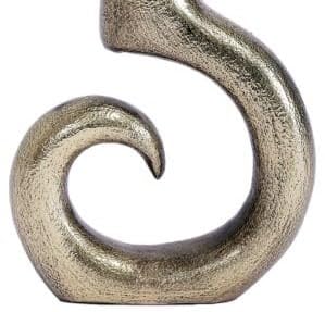 Arch-Shaped Brass Candle Stand – Elegant Modern Décor - Image 2