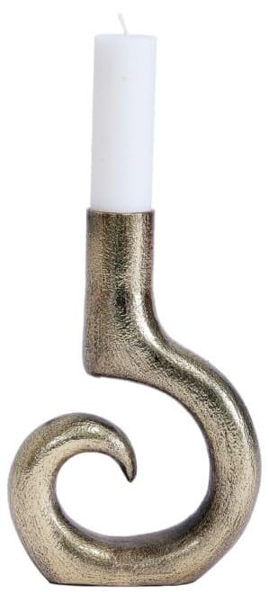 Arch-Shaped Brass Candle Stand – Elegant Modern Décor - Image 3