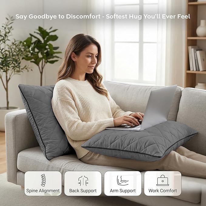 Luxury Bouclé Cushion – Soft Textured Comfort Pillow - Image 2
