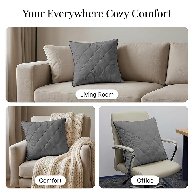 Luxury Bouclé Cushion – Soft Textured Comfort Pillow - Image 3