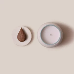 Stoneware Candle – Handcrafted Natural Home Fragrance