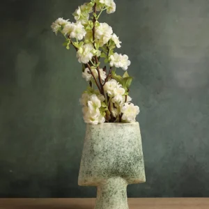 Decorative Ceramic Vase – Sculptural Modern Design