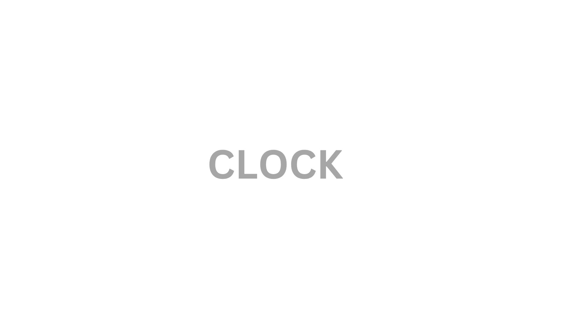 CLOCK 5