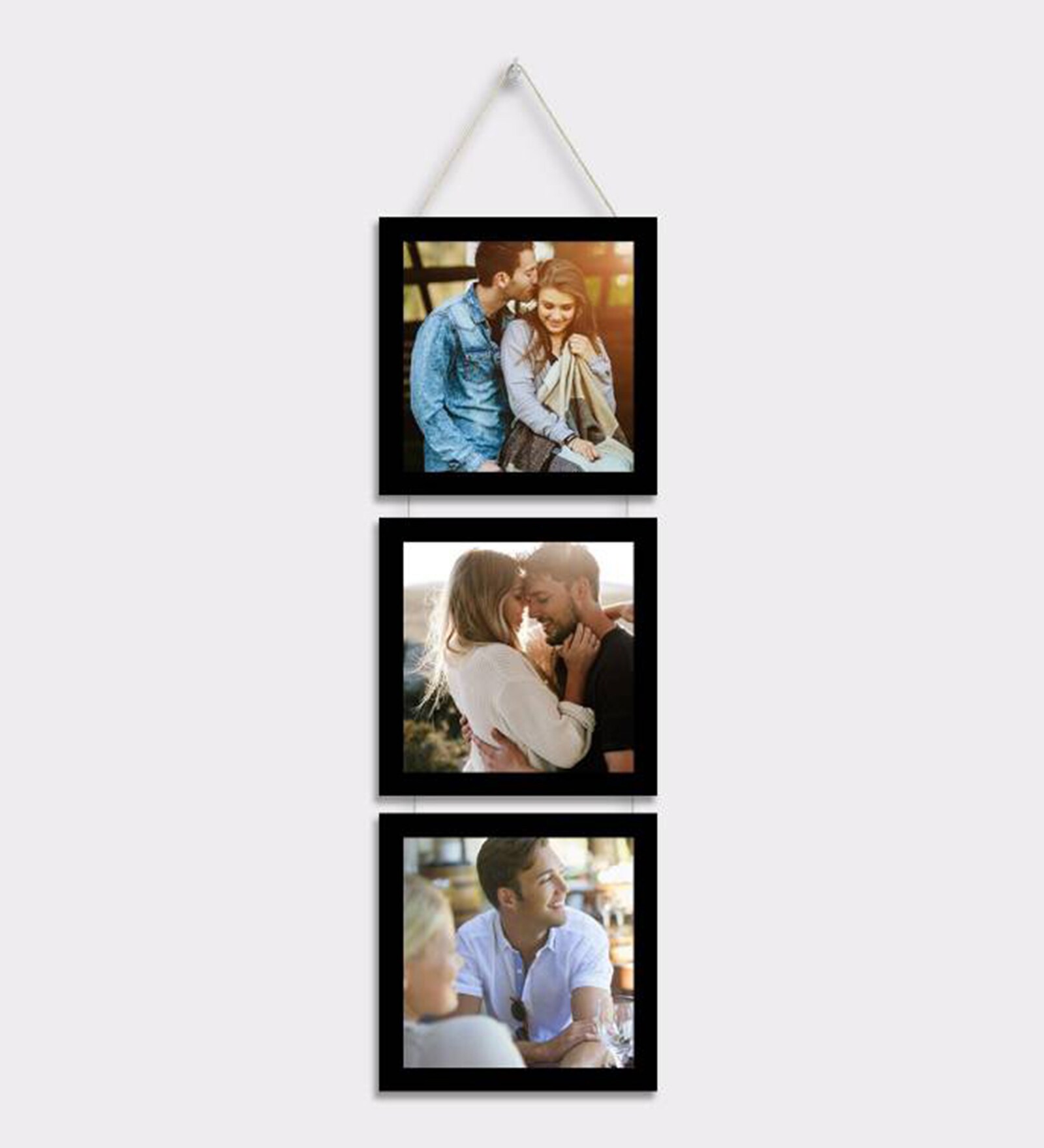 Set of 3 Black Collage Photo Frames - Image 2