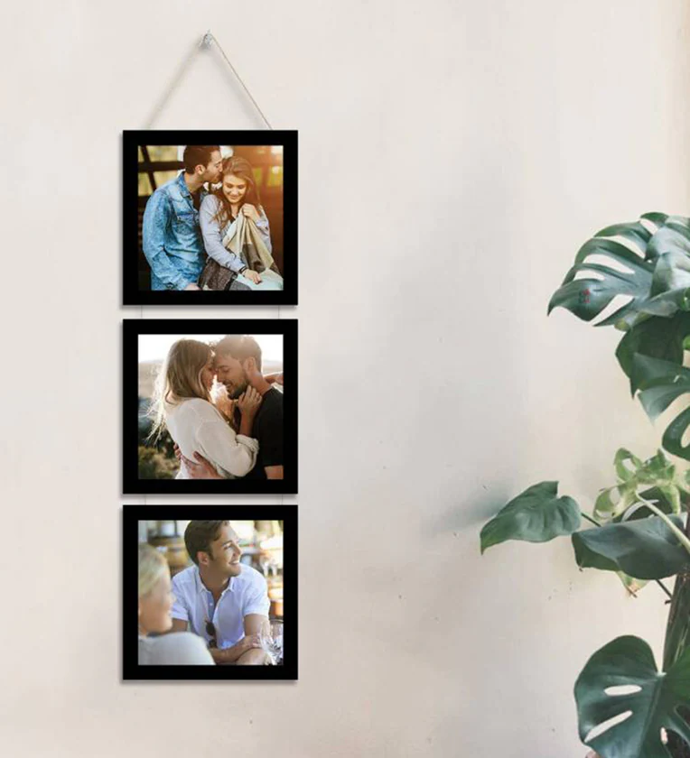 Set of 3 Black Collage Photo Frames